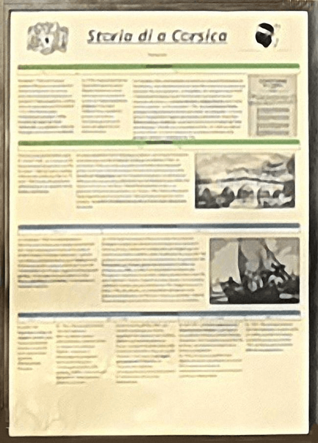 Frise triptyque avec cadre.  Dimensions : 59.4 x 42 cm.